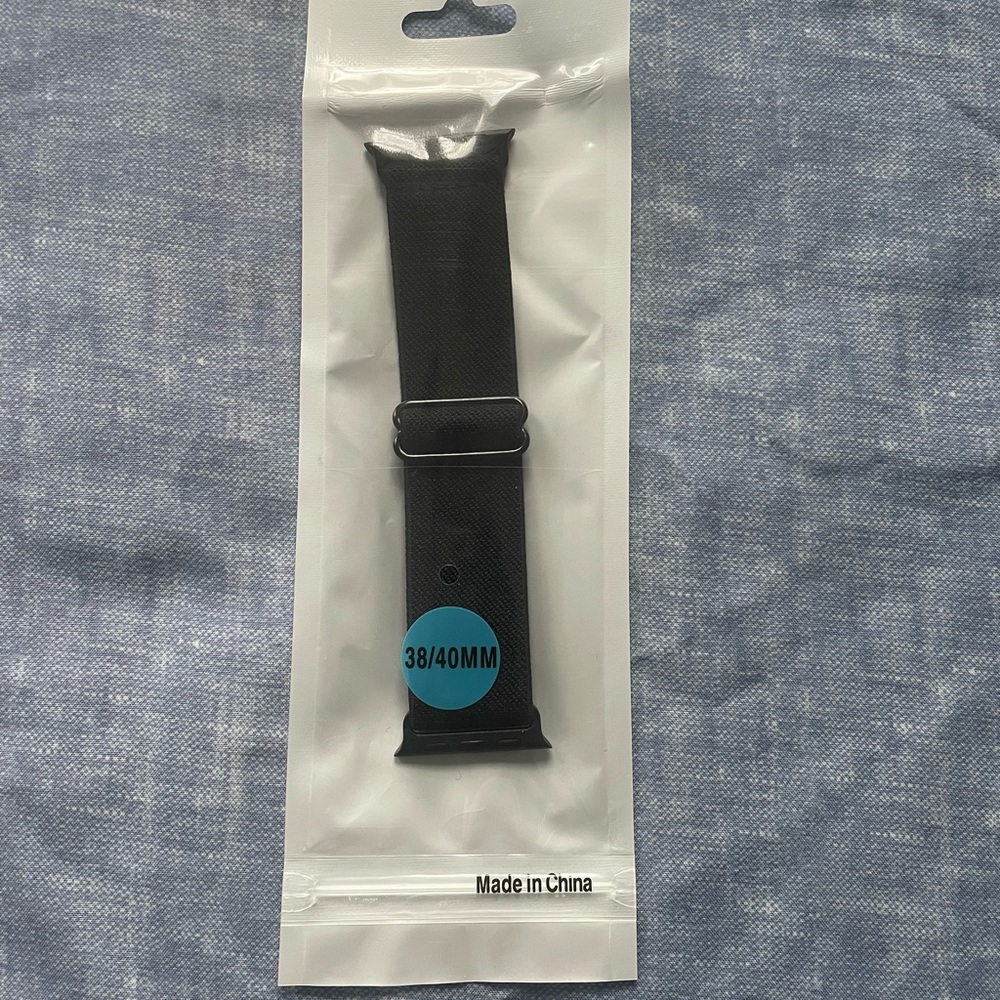 Black Apple Watch Band